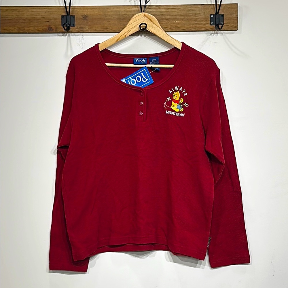 Vintage Winnie The Pooh Henley